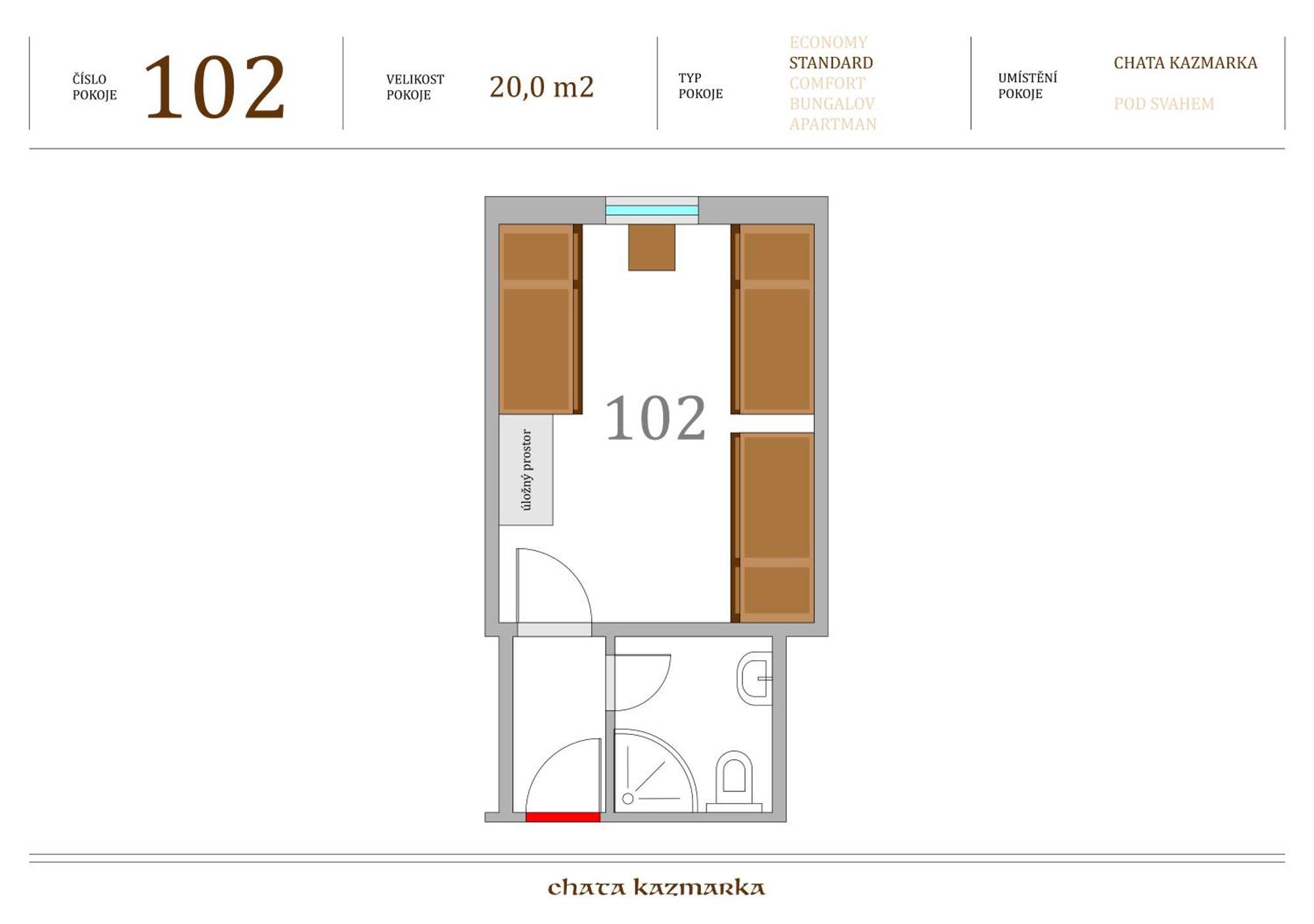 Kazmarka Malá Morávka Zimmer foto